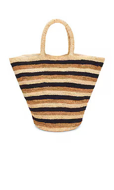 BTB Los Angeles Marisol Striped Tote in Neutral from Revolve.com | Revolve Clothing (Global)