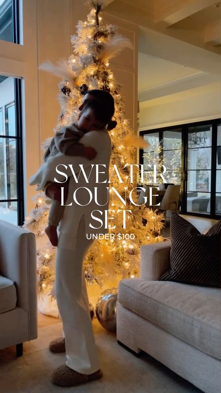 Sweater lounge set wearing size small from @walmartfashion @walmart #ad #walmartfashion

#LTKunder100