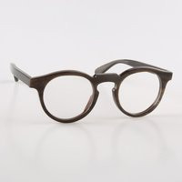 Genuine Natural Horn Handmade Thin Small Size Glasses Frames - Dark Coffee Color Men Women 100% Bull | Etsy (US)