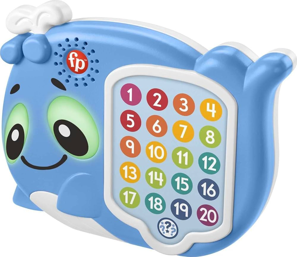 Fisher-Price Toddler Educational Toy Linkimals 1-20 Count & Quiz Whale Activity with Interactive ... | Amazon (US)