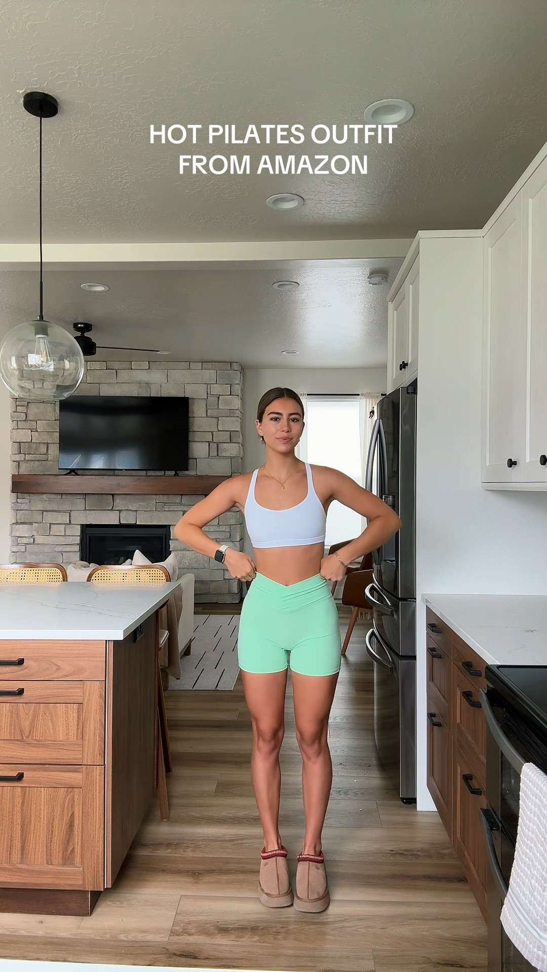 wearing a size s in top & bottom! 