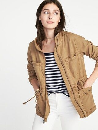 Twill Field Jacket for Women | Old Navy US