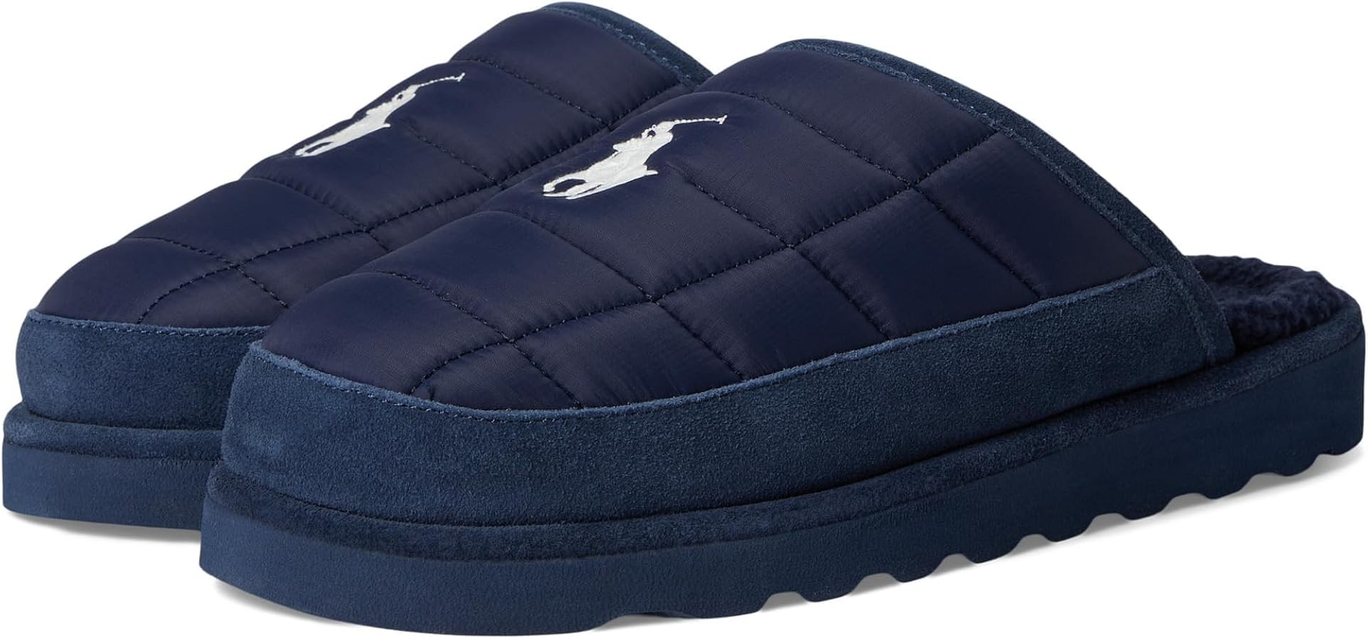 POLO RALPH LAUREN Men's Reade Recycle Scuff Ii Slipper | Amazon (US)