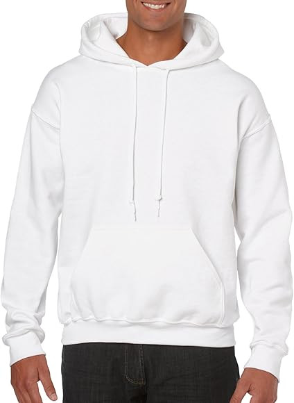 Gildan Adult Fleece Hooded Sweatshirt, Style G18500 | Amazon (US)