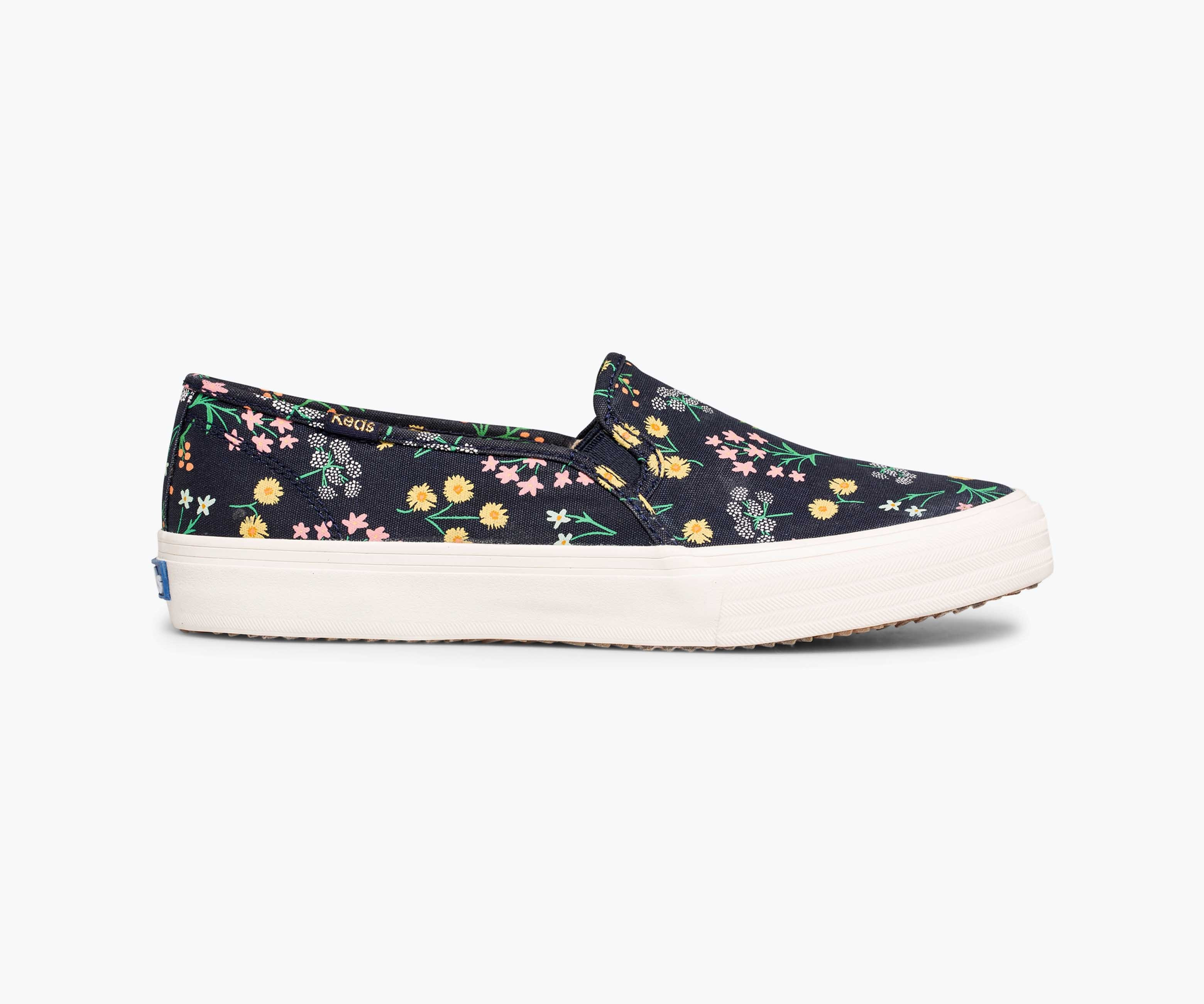 Petite Fleurs Double Decker Slip-On | Rifle Paper Co.