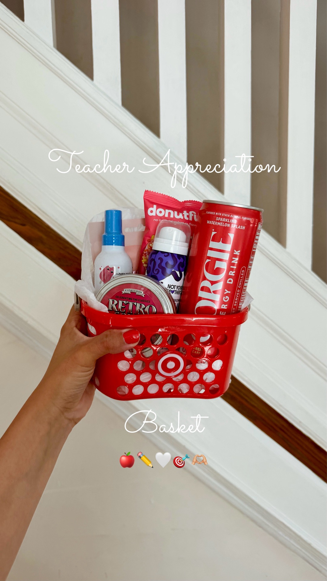Teacher Appreciation Basket🍎✏️🎯🤍🫶🏼 everything from Target!

#LTKmomlife #LTKSeasonal #LTKMothersDay