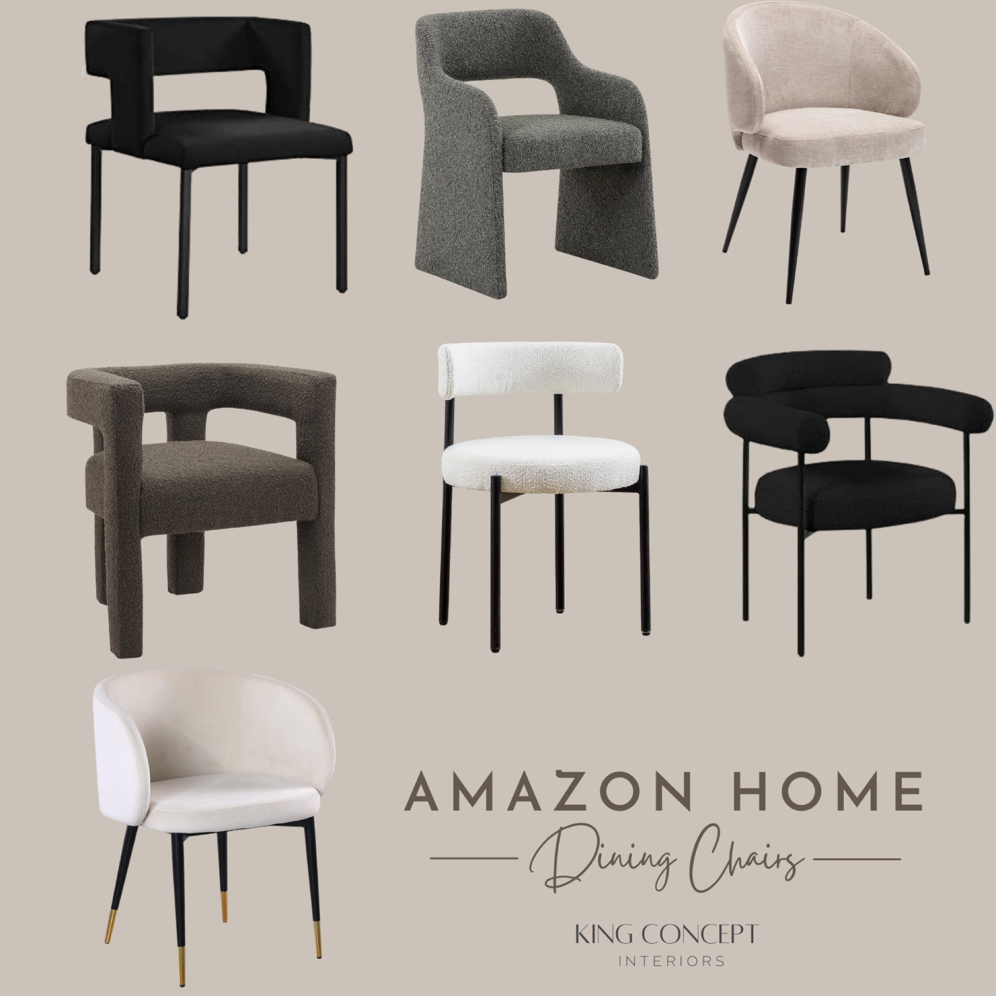 Modern Dining Chairs, Amazon Home Finds, Amazon Home, Amazon 2024 Finds, Modern Dining Room, Amazon Neutral Inspo 

#LTKstyletip #LTKhome