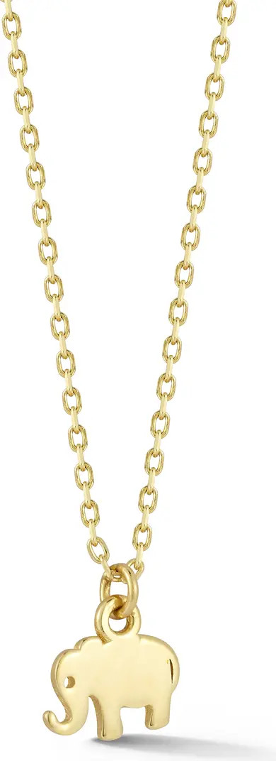 Elephant Pendant Necklace | Nordstrom Rack