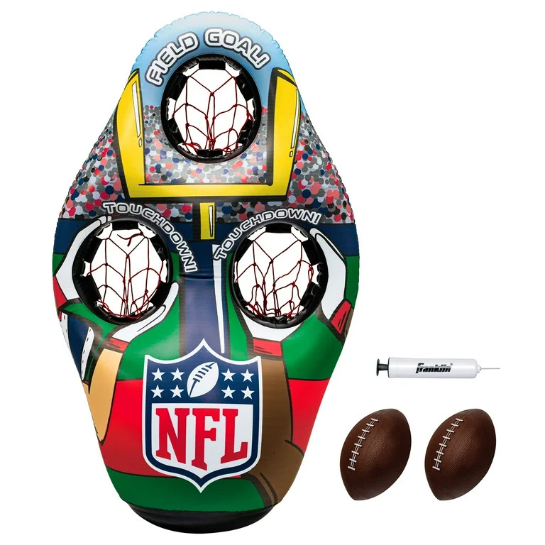 Franklin Sports NFL XL Inflatable Football Target - Football Target Toss Game - 51" Target | Walmart (US)