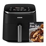 COSORI Air Fryer 9-in-1, Compact & Large 6-Qt, Fast Turbo Modes, 90°–450°F Even Results With ... | Amazon (US)