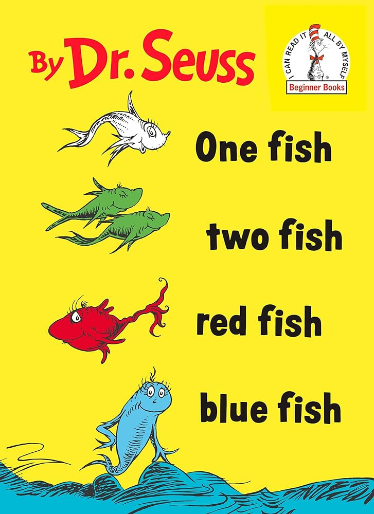 One Fish Two Fish Red Fish Blue Fish | Amazon (US)