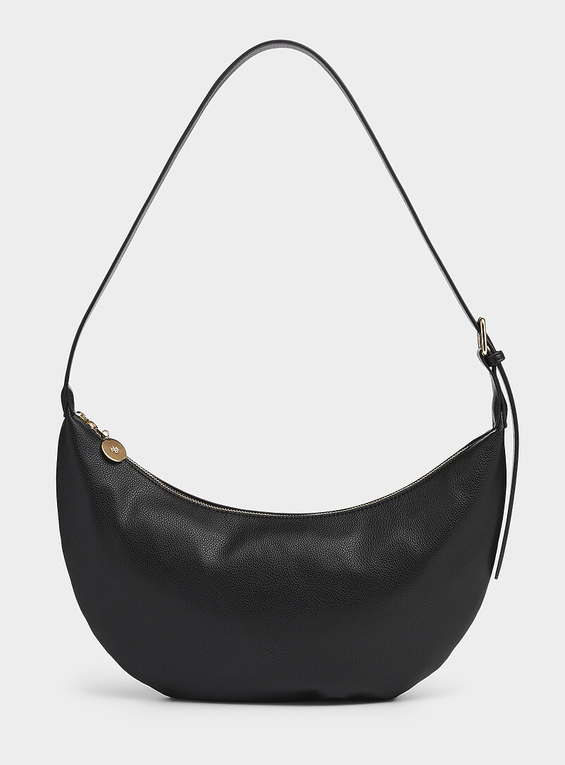 Minimalist half-moon hobo bag | Simons