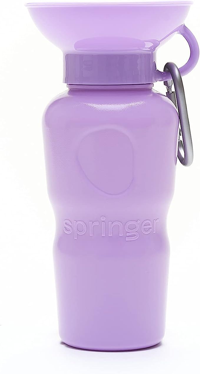Springer Dog Water Bottle | Portable Travel Water Bottle Dispenser for Dogs - As Seen on Shark Ta... | Amazon (US)