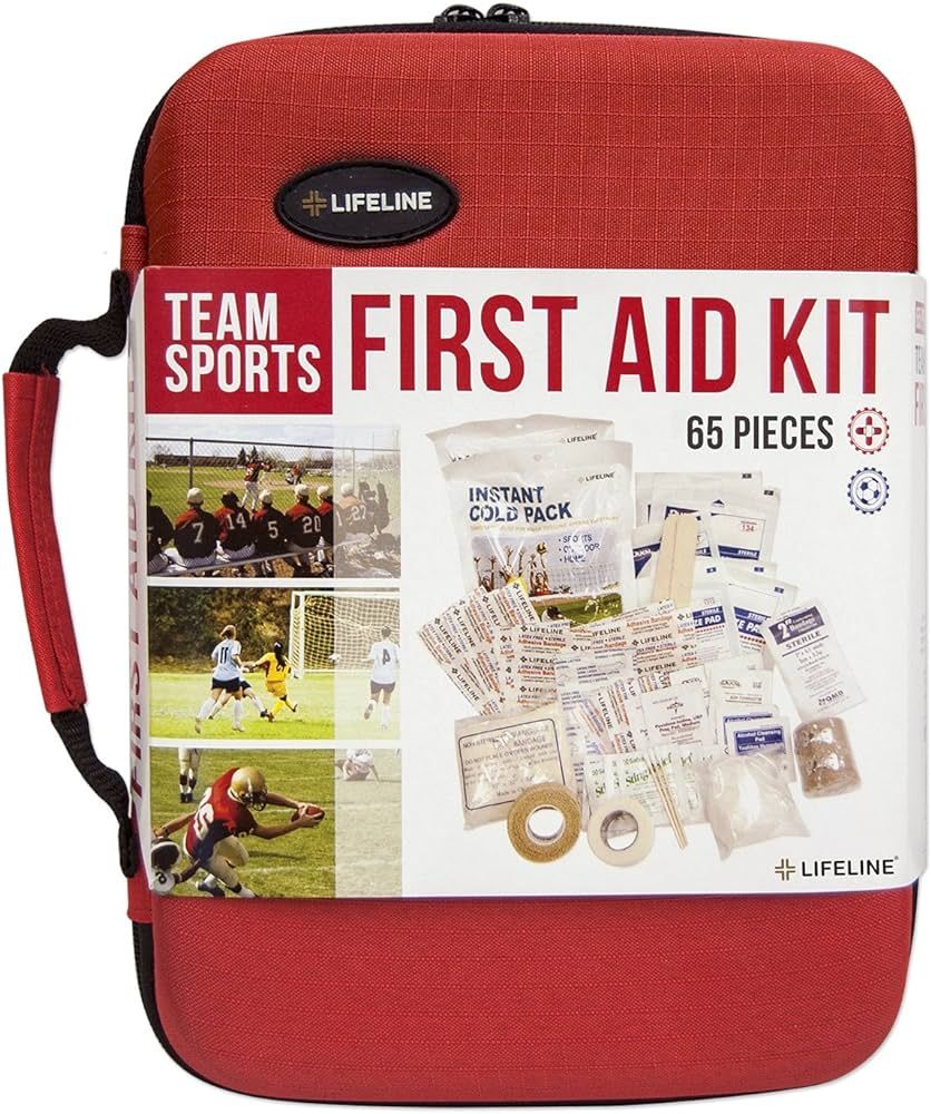 Team Sport First Aid and Safety Kit, Stocked with Essential First aid Components for Emergencies ... | Amazon (US)