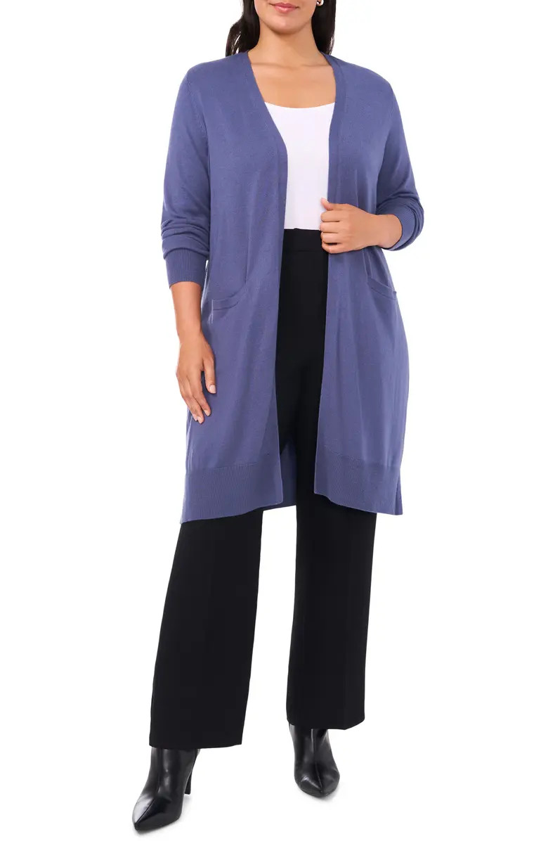 Halogen® Open Front Longline Cardigan | Nordstrom | Nordstrom