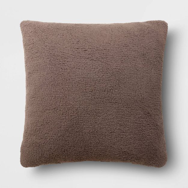 Sherpa Throw Pillow - Threshold™ | Target
