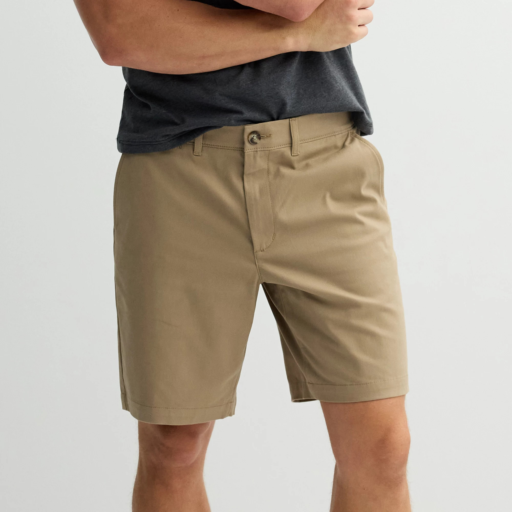 Men's Sonoma Goods For Life® 9" Flexwear Flat Front Shorts | Kohl's