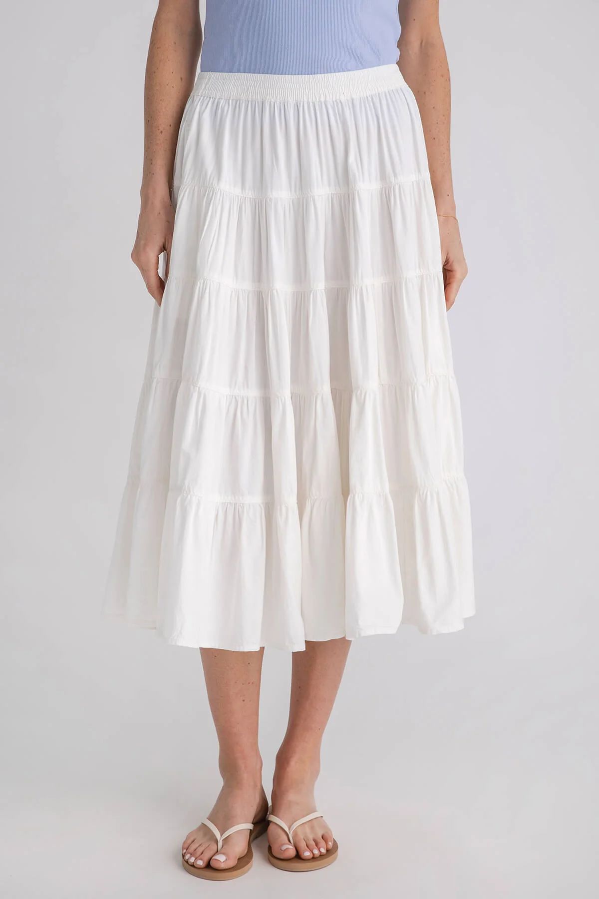 Free People Full Swing Midi Skirt | Social Threads