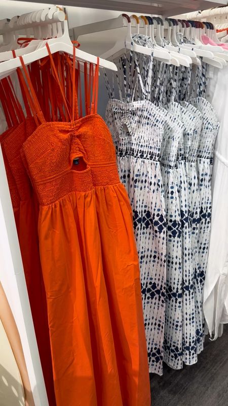 New smocked cut out maxi dresses! So cute for a summer date or vacation look! 

#LTKSeasonal #LTKStyleTip #LTKFindsUnder50