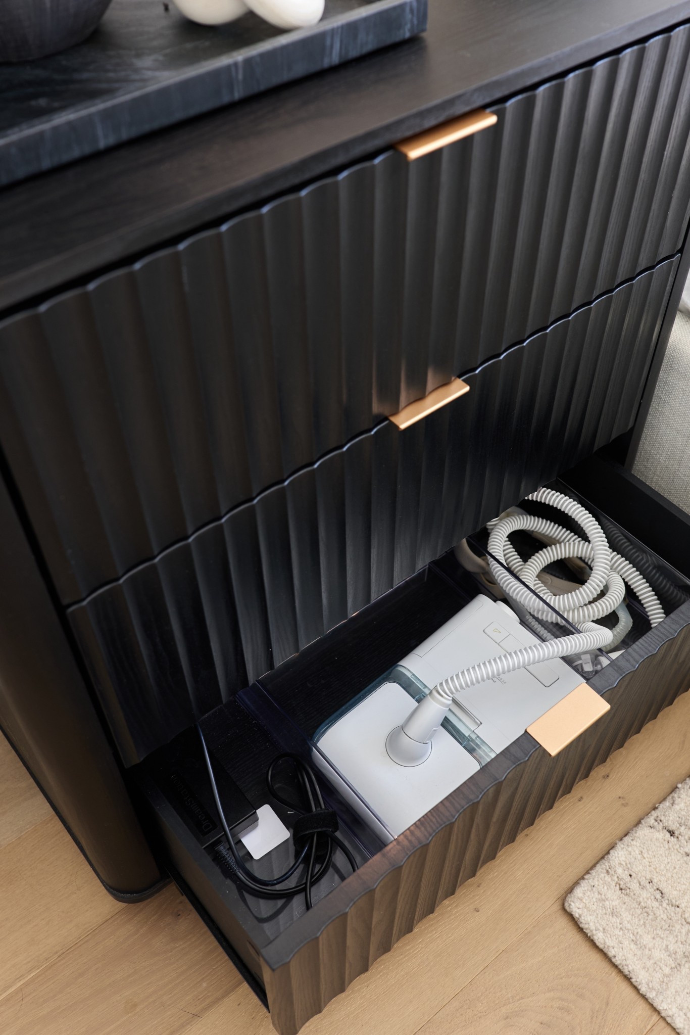 The best part of this oversized nightstand is a CPAP machine fits inside the drawer!

Home organization
Nightstand
Bedroom furniture 

#LTKHome