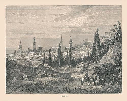 Verona Italy View | Artfully Walls