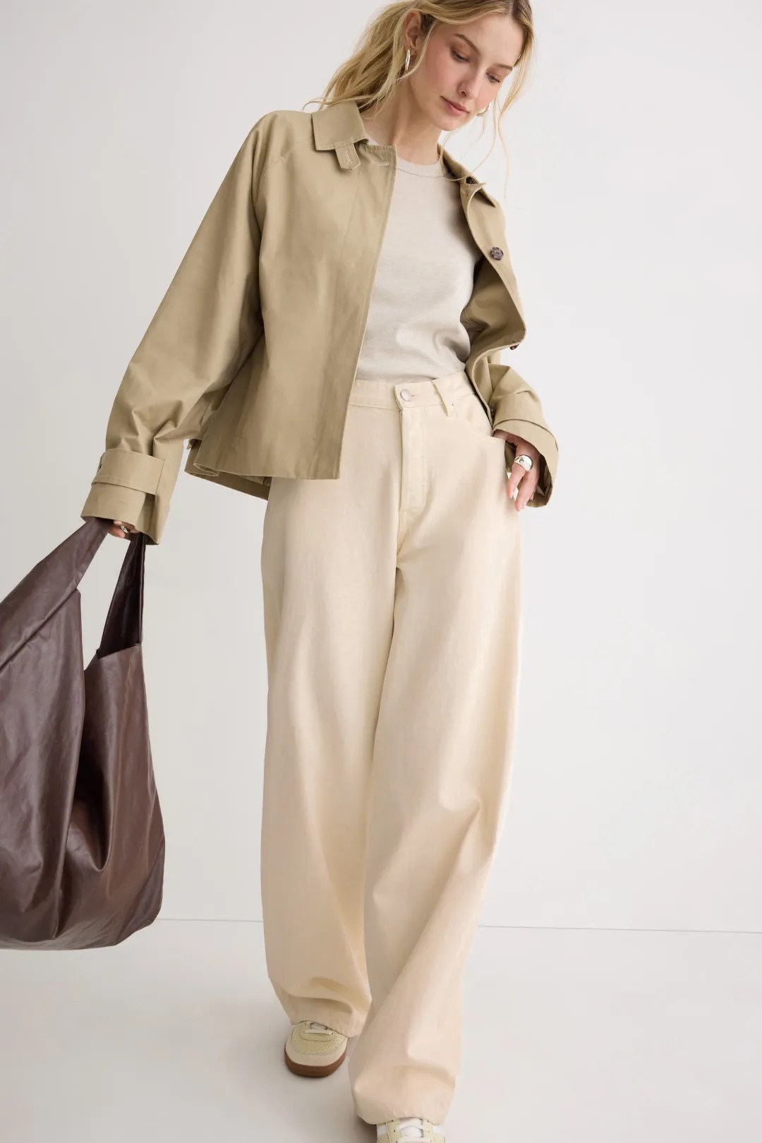 Razi Wide Barrel Jeans | Rent the Runway