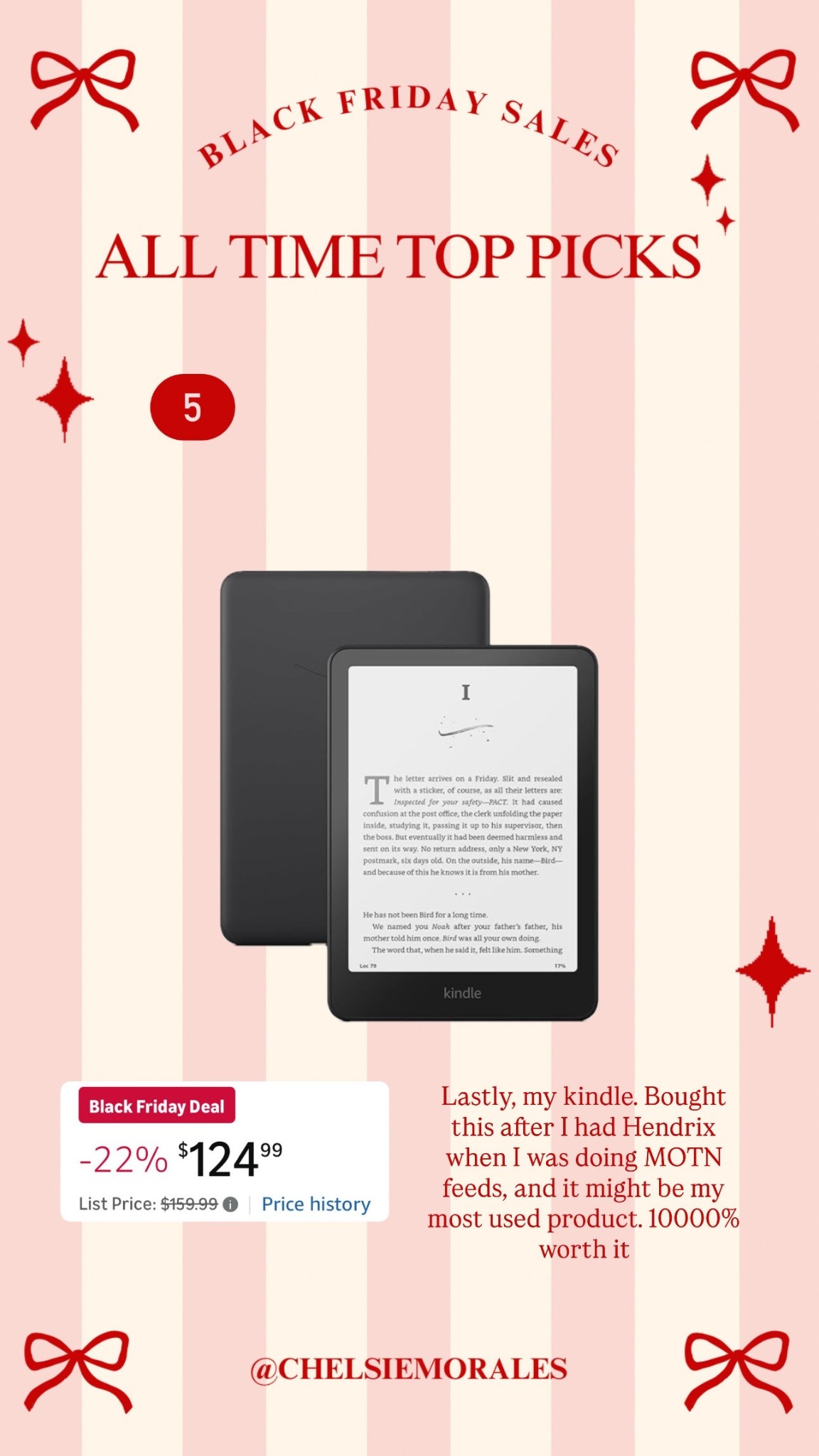 If you read books this is 100000% worth it

#LTKCyberWeek #LTKGiftGuide #LTKHoliday