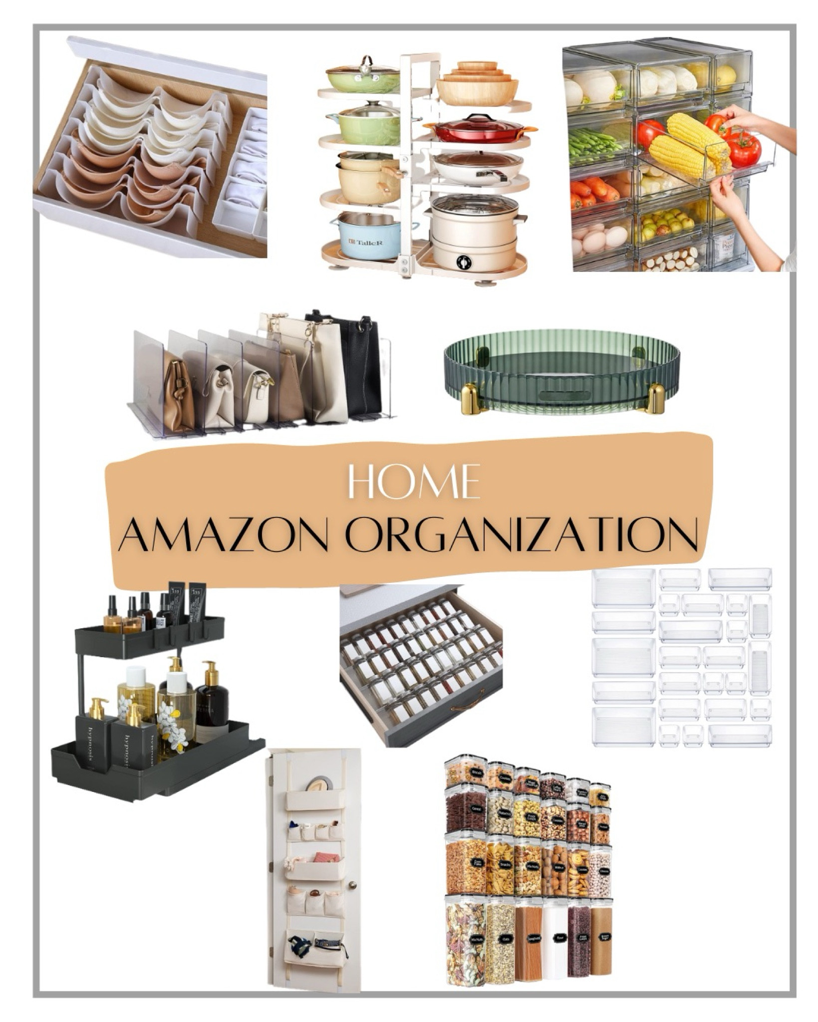 Amazon home organization! 

#LTKStyleTip #LTKHome #LTKFamily