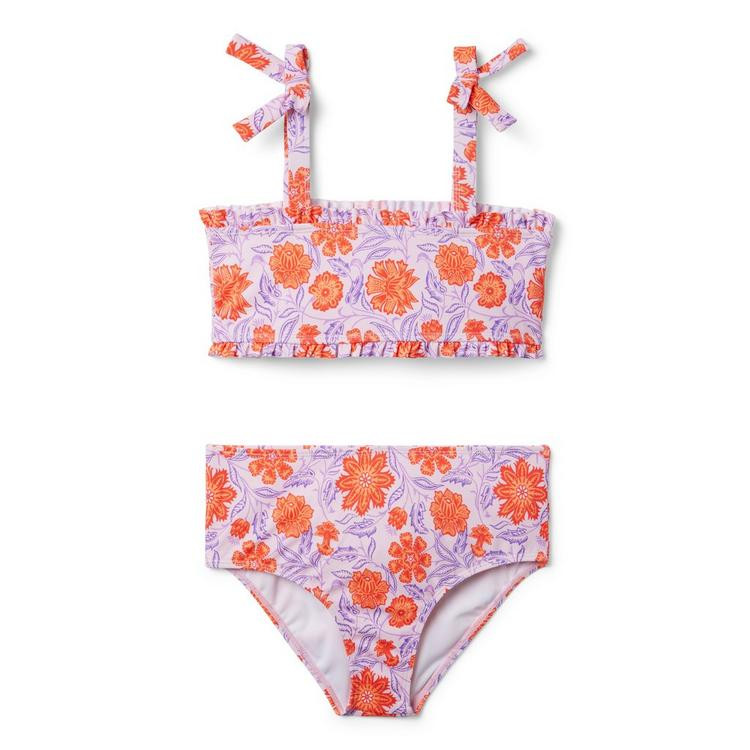 Floral Smocked Back 2-Piece Swimsuit | Janie and Jack