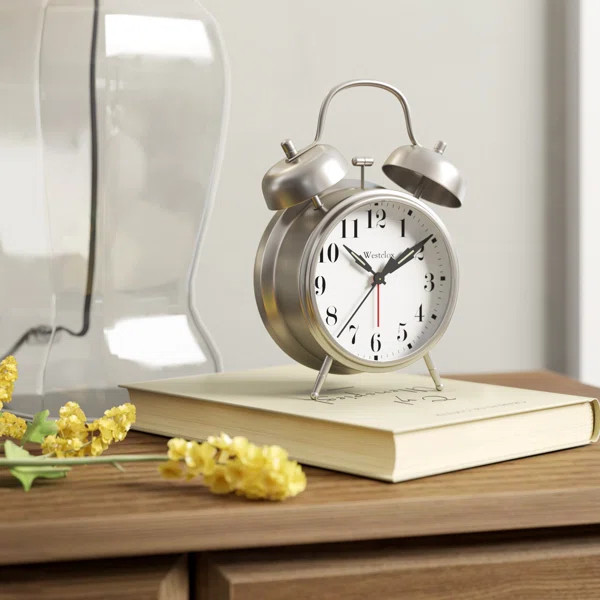 Twin Bell Alarm Clock | Wayfair North America
