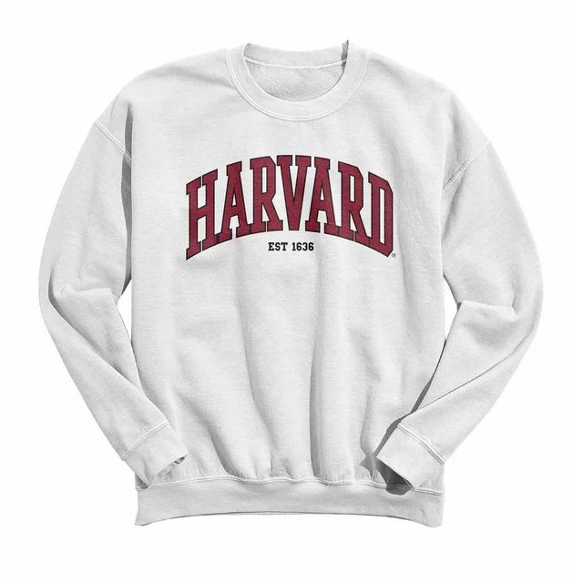 Isaac Morris Limited Harvard University Est 1636 Mens and Womens Crewneck Sweatshirt (White, S-XX... | Walmart (US)