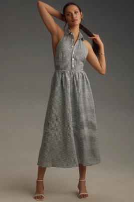 Reformation Tace Linen Dress | Anthropologie (US)