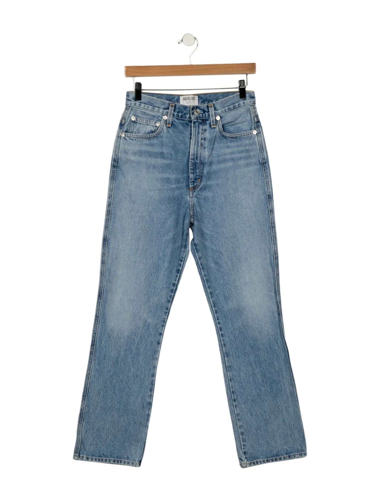 AGOLDE Straight Leg Jeans | The RealReal