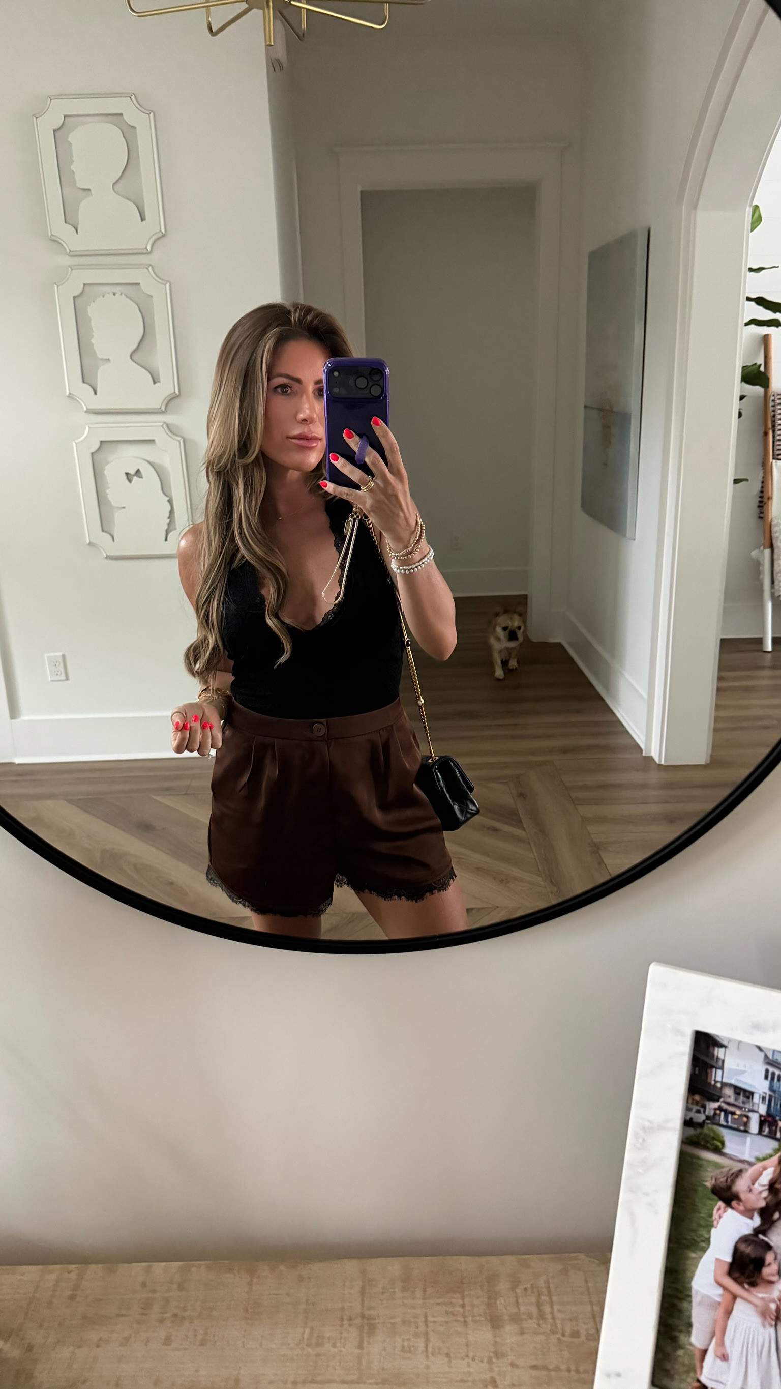 Casual chic and ready for summer! 🌞

halter top, satin shorts, crossbody bag, ankle heels, gold bracelet 

 #LTKPetite