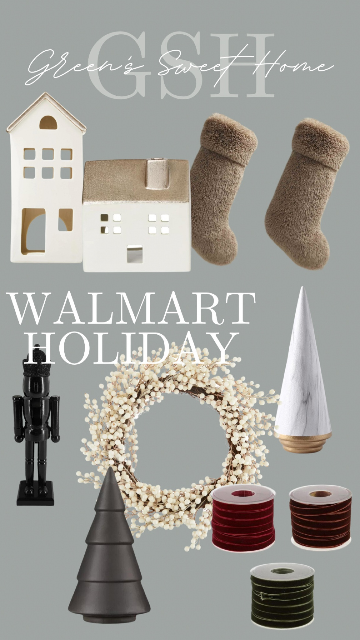 Holiday, Christmas decor, nutcracker, wreath, stockings, modern organic, ribbon, neutral Christmas 

#LTKhome #LTKSeasonal #LTKHoliday