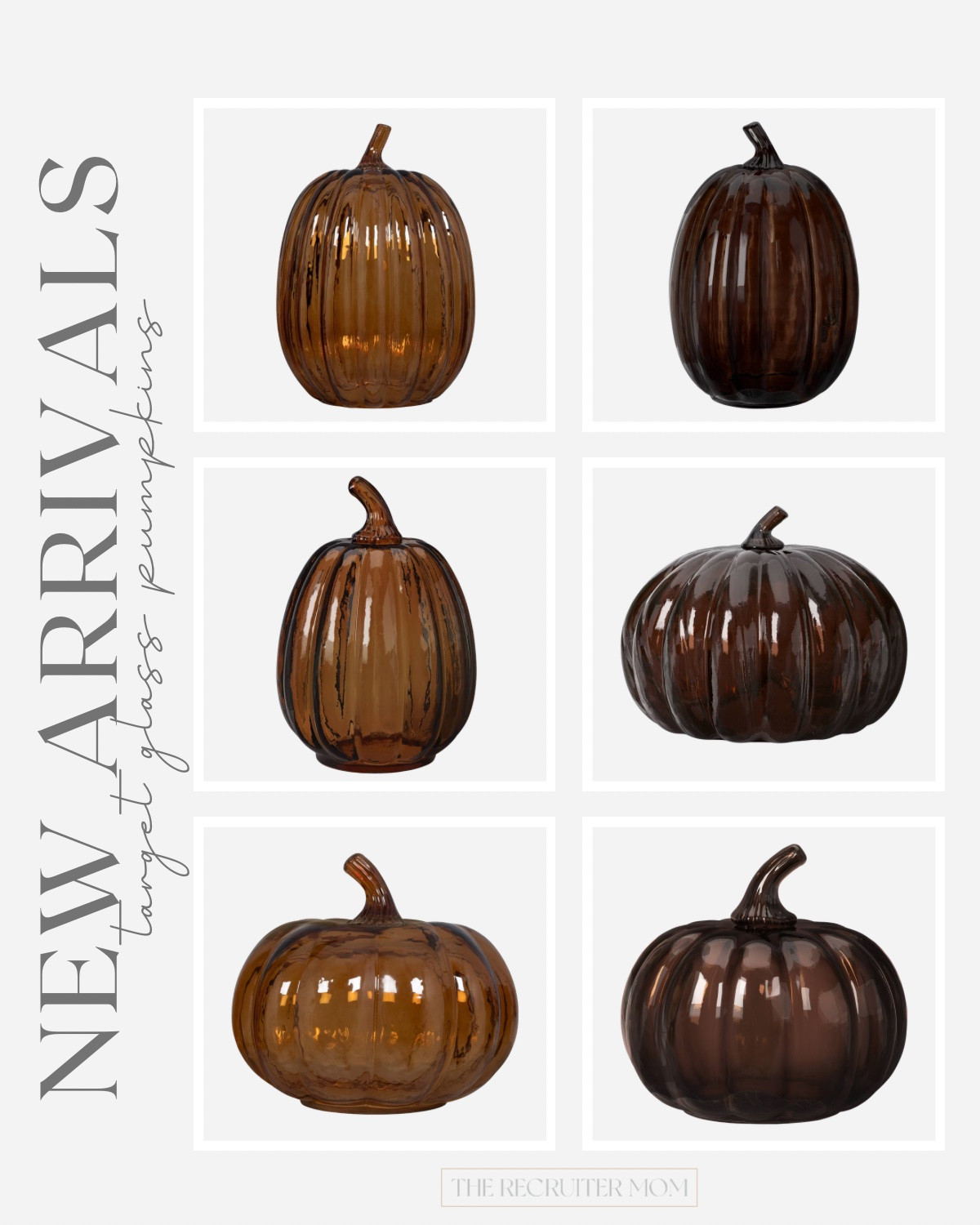 @Target new arrival glass pumpkins are so pretty for fall but sell out quickly!

#LTKHome