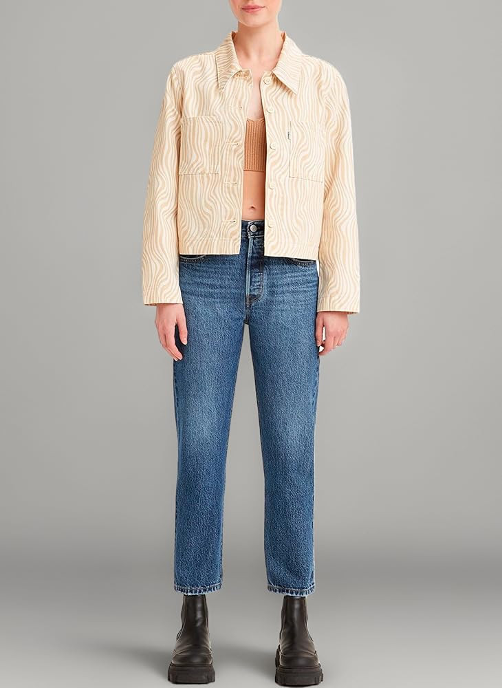 Levi's Damen Jeanshose 501 Crop High Rise, Straight Fit | Amazon (DE)