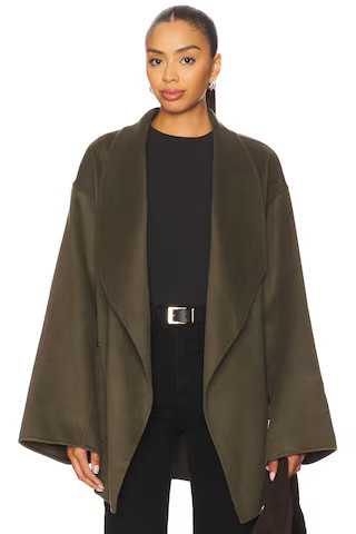 LAMARQUE Mekia Cardigan in Dark Olive from Revolve.com | Revolve Clothing (Global)