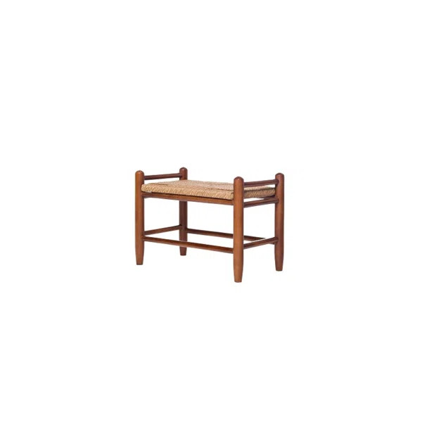 Rigby Solid Wood Vanity Stool | Wayfair North America