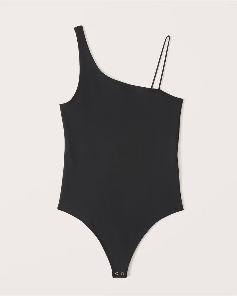 Women's Seamless Asymmetrical Cami Bodysuit | Women's Clearance | Abercrombie.com | Abercrombie & Fitch (US)