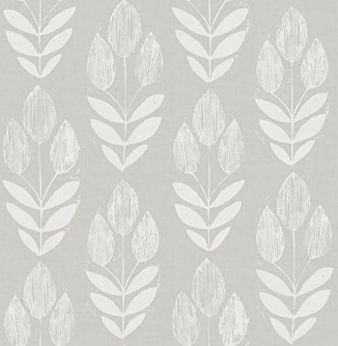Chesapeake 3115-24473 Garland Dove Block Tulip Wallpaper | Amazon (US)