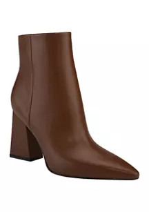 Marc Fisher LTD Kulika Block Heel Dress Booties | Belk