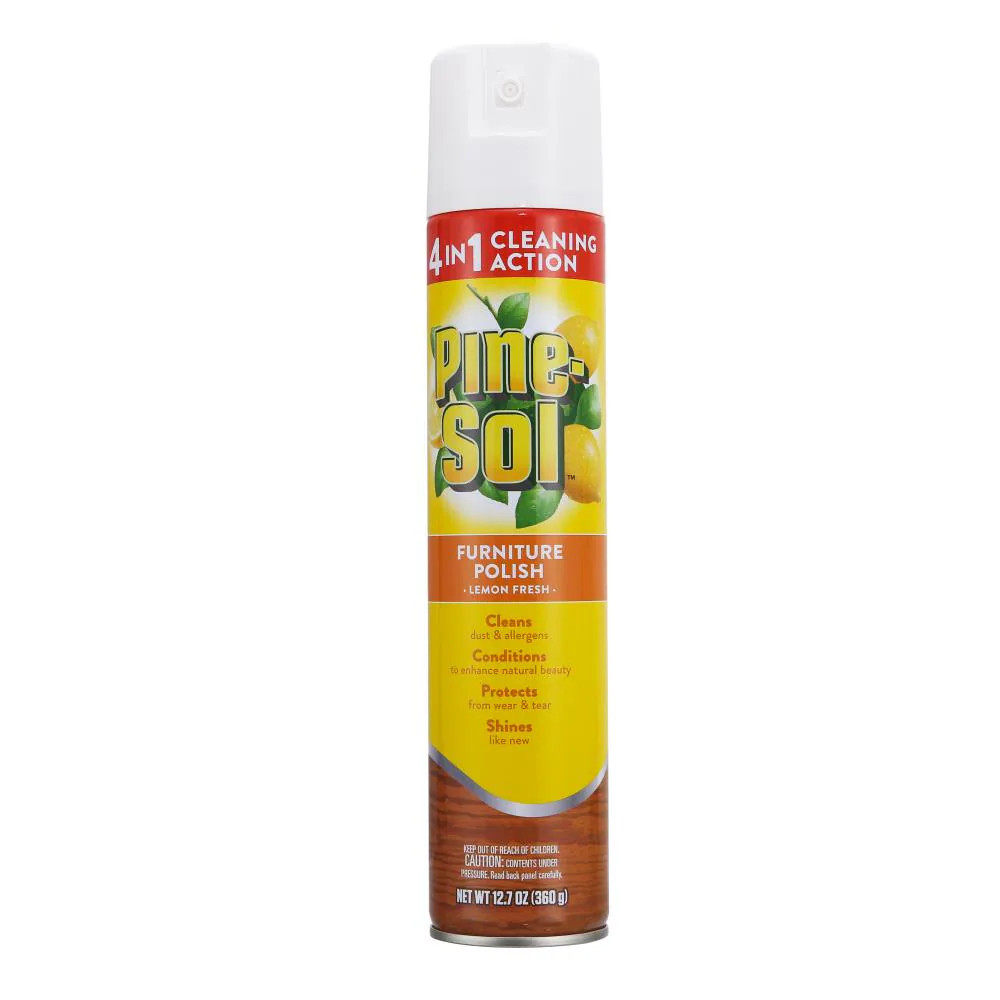 Pine-Sol P inesol 12.7-oz Lemon Wood Furniture Cleaner and Polish Spray | BBP0081 | Lowe's