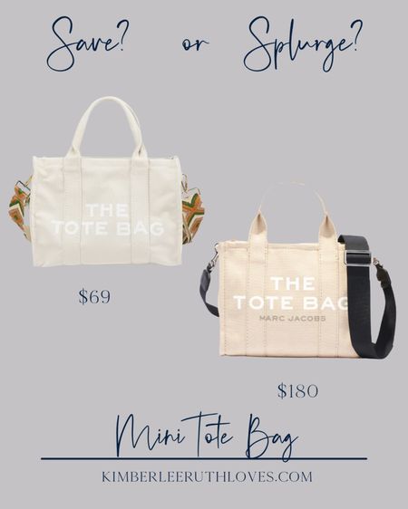 Get this popular mini tote bag by Marc Jacobs for less

#fashionfinds #savevssplurge #affordablestyle #bestdupes

#LTKunder100 #LTKFind #LTKitbag