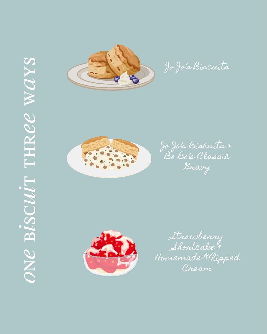 A few weekends ago, it was all about the biscuits — and honestly, I’m still thinking about them.

It started with Jo Jo’s Biscuits, golden and soft enough to steal the show on their own. Then came Bo Bo’s Classic Gravy, rich and peppery, poured over the top like the weekend never had to end. By Sunday, those same biscuits turned sweet, stacked with strawberries and clouds of homemade whipped cream.

Inspired by Julie & Julia, I’m cooking my way through Magnolia Table Volumes 1, 2, and 3. I’m calling it The Jeanie Jo & Joanna Project. Recipes 93 through 96 are Jo Jo’s Biscuits, Bo Bo’s Classic Gravy, Strawberry Shortcake, and Homemade Whipped Cream — and here’s how they turned out.

Savory or sweet, these biscuits did it all — proof that good recipes, like good weekends, are meant to be savored slowly.

361 recipes to go!

Gracefully yours,
🫶🏻 Jeanie Jo

#LTKHome