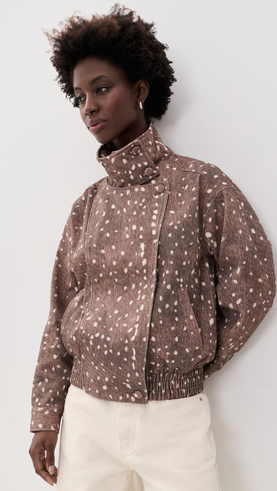 Bailey Rose Cow Print Jacket | Shopbop | Shopbop