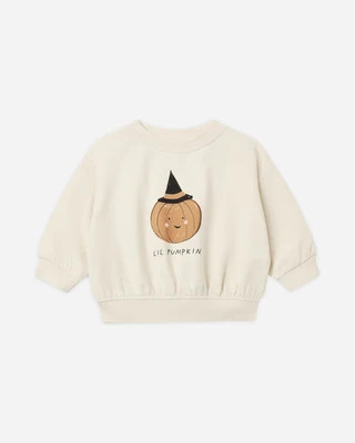 Relaxed Fleece Sweatshirt Lil Pumpkin | Rylee + Cru
