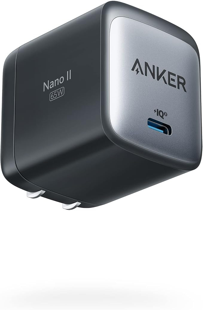 Anker Nano USB C Charger,65W GaN II PPS Fast Compact Foldable Charger for MacBook Pro, Galaxy, De... | Amazon (US)
