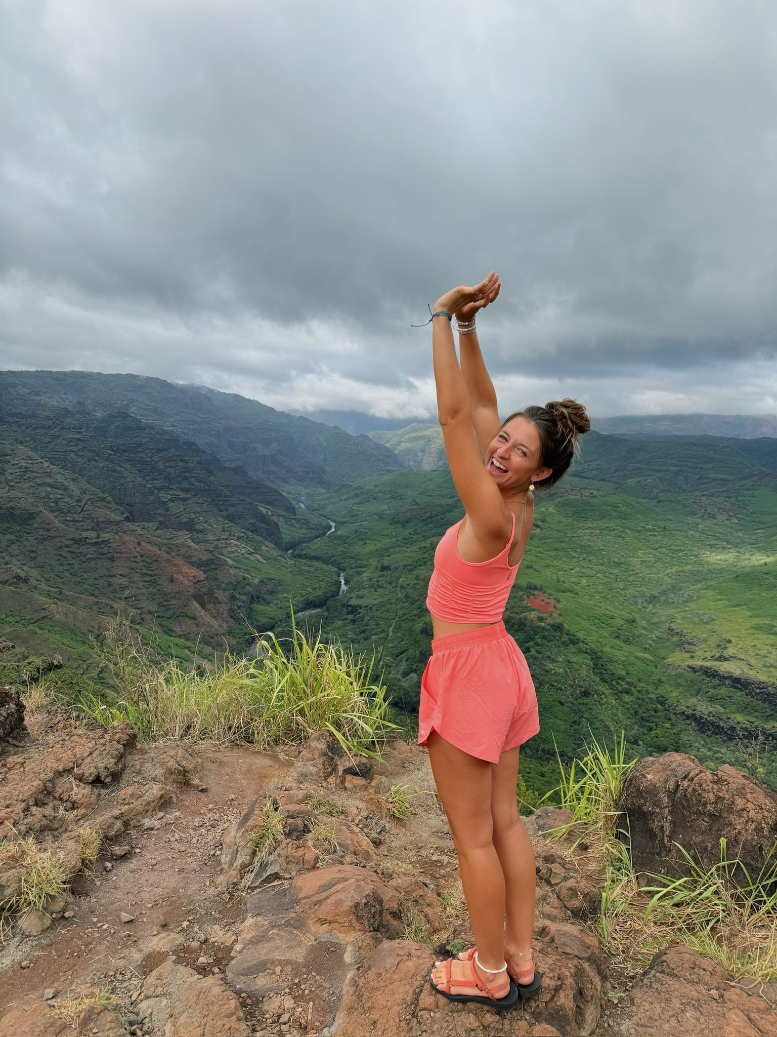 obsessed with this peachy coral color for summer🍑🌞

workout set, gym outfit, running shorts, free people movement, alo yoga, Pilates outfit, hike outfit 

#LTKfitness #LTKActive #LTKtravel