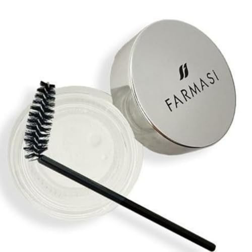 FARMASI Brow Setting Wax, Long Lasting Waterproof Clear Brow Styling Gel for 3D Feathered and Fluffy Brows, Include Brow Brush, 0.88 oz. / 25 gr | Amazon (US)